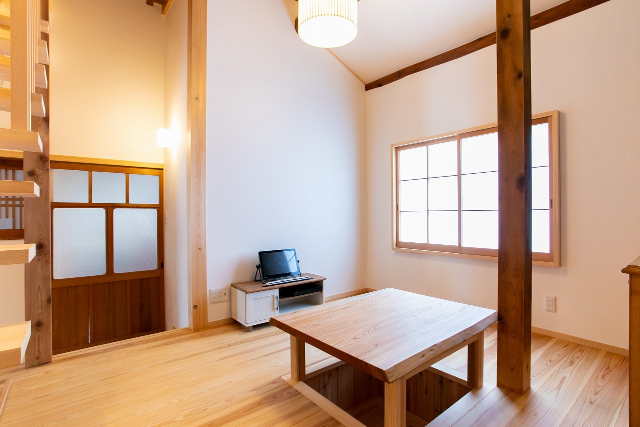 掘りごたつのある茶の間