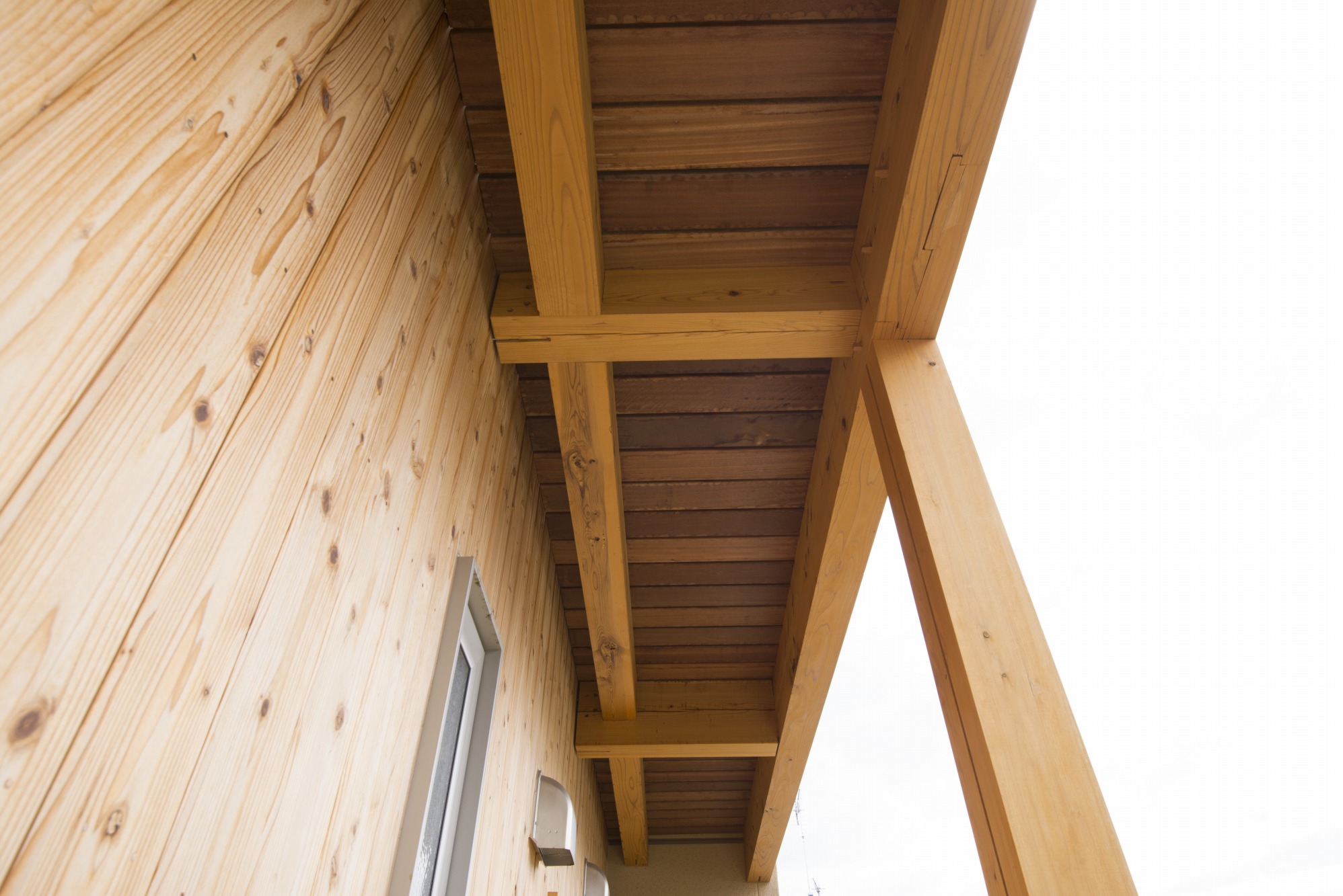 木製バルコニー