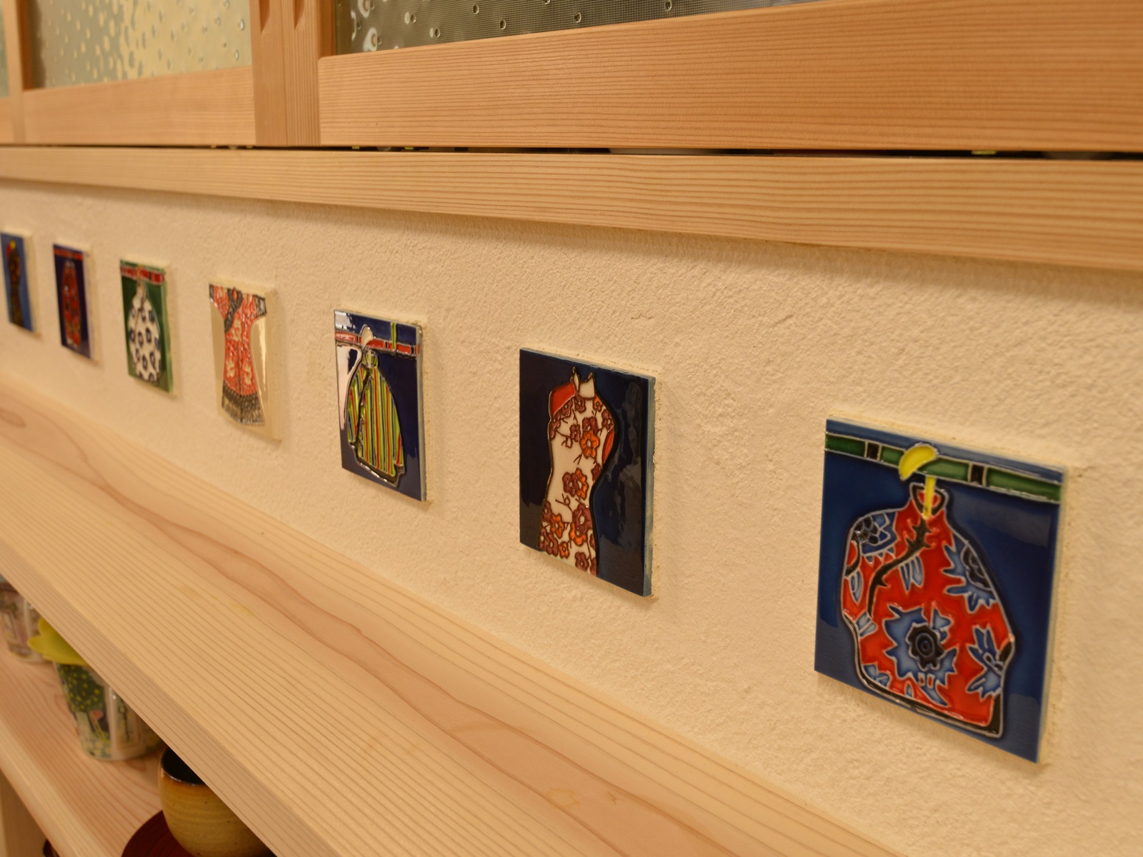 こだわりのタイル