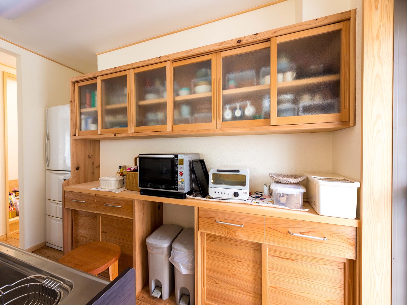 キッチン食器収納造作