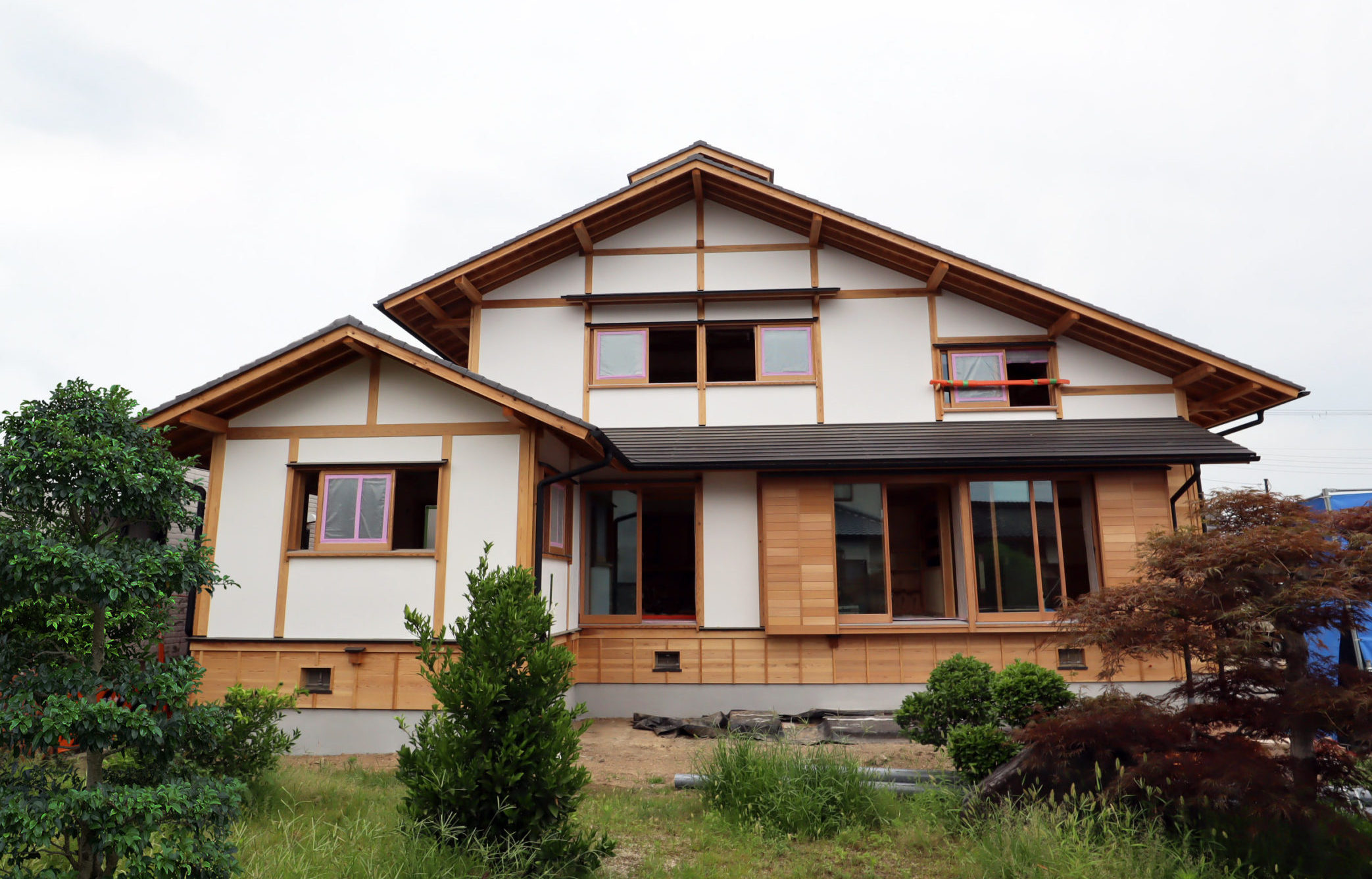 伝統工法の木組みの家 完成見学会 奈良の木の家工務店 輪和建設